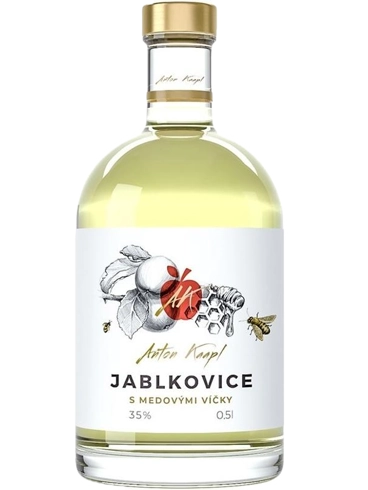 Jablkovice Anton Kaapl Jablkovice s medovými víčky 0,5l 35% (id:103056)