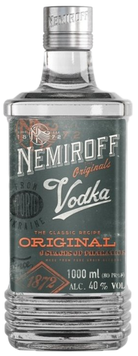 Vodka Nemiroff original 1l 40% (id:120359)