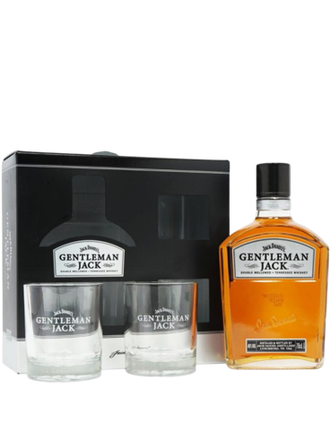 Whisky Jack Daniels Gentleman Jack 0,7l 40% s 2 skleničkami + Darkové Balení (id:138041)