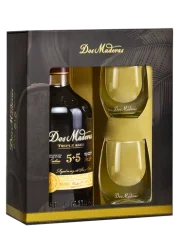 Rum Dos Maderas 5yo 0,7l 40% s 2 skleničkami + Dárkové balení