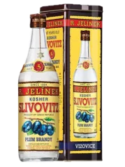 Kosher Slivovitz stříbrná plech 0,7l