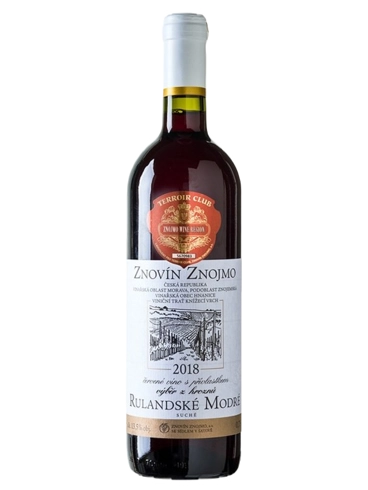 Znovín Rulandské modré výběr z hroznů 2018
