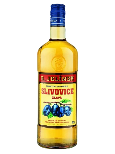 Slivovice Zlatá 3YO Rudolf Jelínek 1l 45%