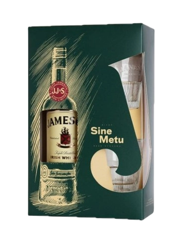 Whisky Jameson 0,7l 40% se skleničkami + Dárkové balení (id:133012)