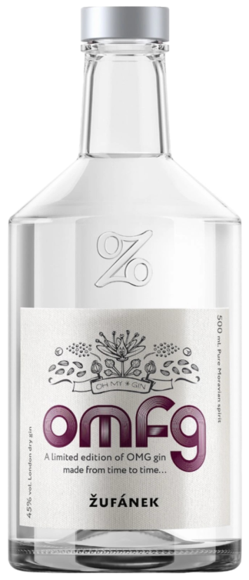 Gin Žufánek OMFG 0,5l 45%