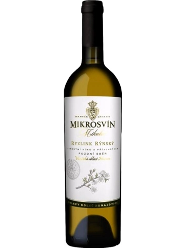 Mikrosvín Ryzlink rýnský Pozdní sběr