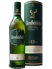 Whisky Glenfiddich 12YO 0,7l 40% se skleničkami + Dárkové balení (id:133705)