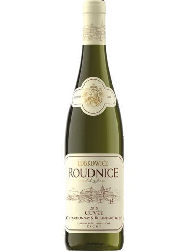 Roudnice Lobkowicz Cuvée Chardonnay &amp; Rulandské bílé Pozdní sběr 2018