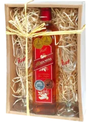 Medovina Kitl 0,5l 12,3% se skleničkami + Dárkové balení (id:165831)