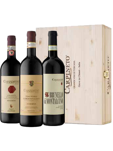 Carpineto Grandi Classici Toscani Set + dárkové balení