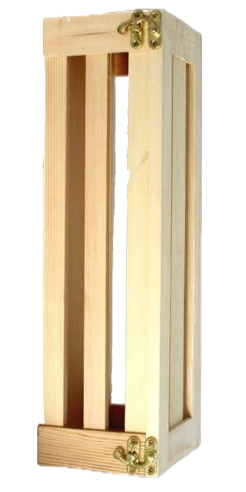 Box bedýnka ozdobná na 1 láhev