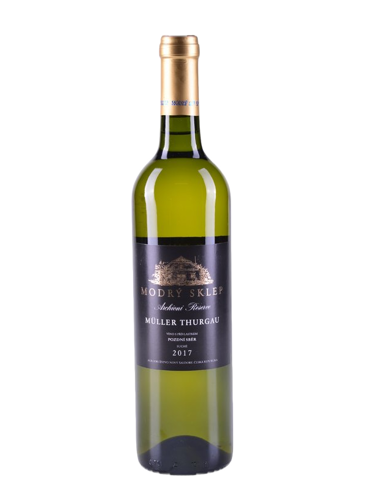 Modrý sklep Müller Thurgau Pozdní sběr 2019