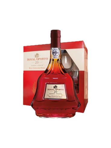 Royal Oporto 20YO 0,75l 20% + 2x sklenice
