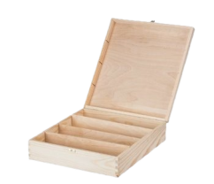 Box dřevěny na 4 láhve