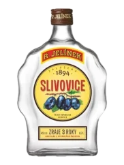 Slivovice bílá budík Rudolf Jelínek 0,7l 45%