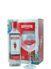 Beefeater Gin 40% 0,7l se skleničkou + Dárkové Balení
