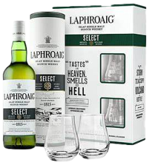 Whiskey Laphroaig Select 0,7l 40% + dárkové balení + skleničky