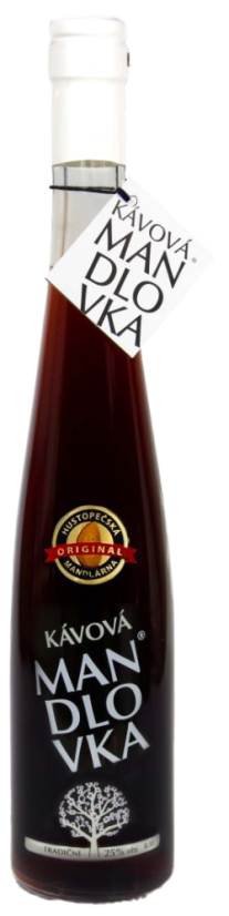 Mandlovka kávová Hustopečská mandlárna lihovina 0,5l 25%