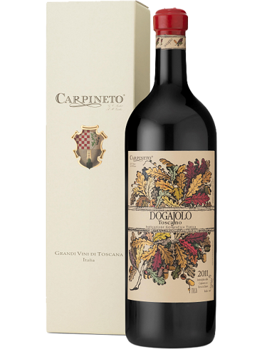 Carpineto Supertuscan Dogajolo Rosso 2021 Double Magnum 3l + dárkové balení (id:68299)