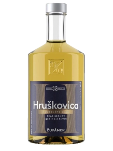 Hruškovice Žufánek Hruškovica z dubového sudu 0,5l 40% (id:103008)