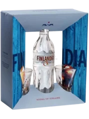 Vodka Finlandia Coconut 0,7l 37.5% + dárkové balení + skleničky