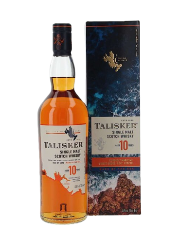 Whisky Talisker 10YO 0,7l 45,8% + Dárkové balení