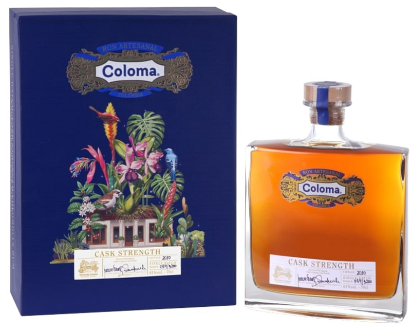 Rum Coloma Single Batch Cask Strength 0,7l 61% + Dárkové balení (id:120855)