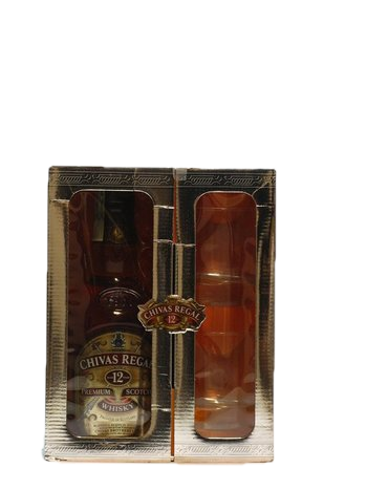 Whisky Chivas Regal 12YO 0,7l 40% + 1x sklenice