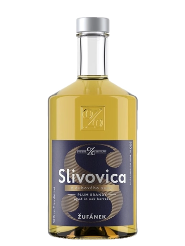 Slivovice Žufánek Slivovica z dubového sudu 0,5l 45% (id:103016)