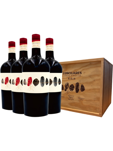 Azabache Garnacha Cascajares Rioja 2019 4x0,75l + Dárkové balení (id:66374)