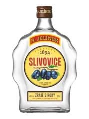 Slivovice bílá budík Rudolf Jelínek 0,7l 45% (id:102033)