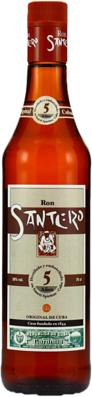 Rum Santero 5 YO 0,7l 38% (id:120906)