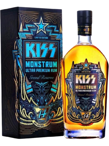 Rum Kiss Monstrum Grand Reserva 0,7l 43% + Dárkové Balení