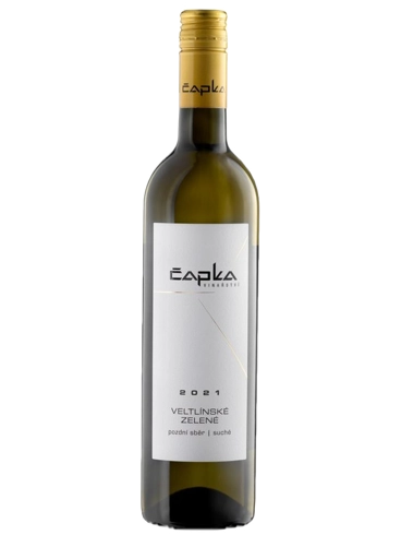 Čapka Veltlínské zelené Pozdní sběr 2021